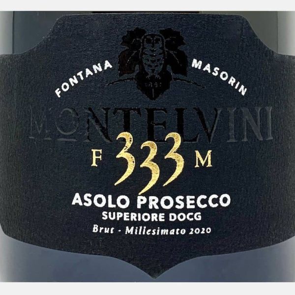 Prosecco Asolo Superiore FM333 Brut Millesimato DOCG 2021 - Montelvini