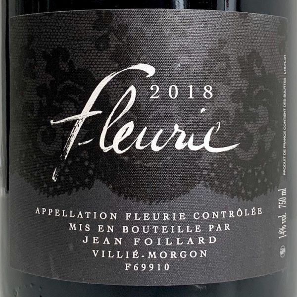 Fleurie Beaujolais AOC 2018 - Jean Foillard