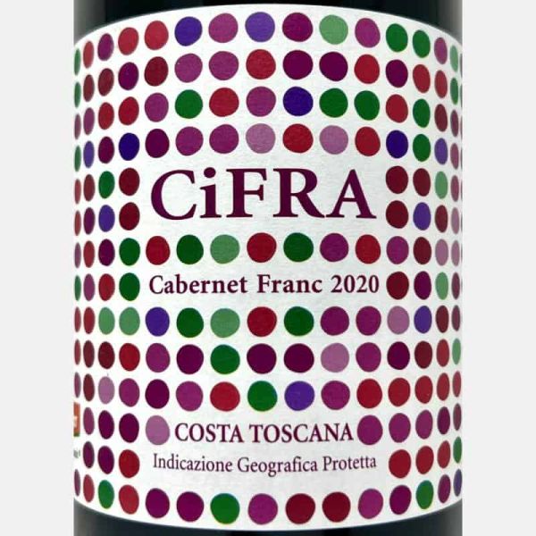 Cifra Cabernet Franc Costa Toscana IGP 2020 Bio - Duemani