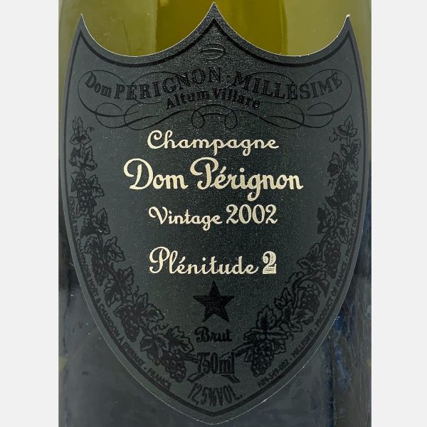 Champagne Plenitude 2 Brut Vintage AOC 2002 - Dom Perignon