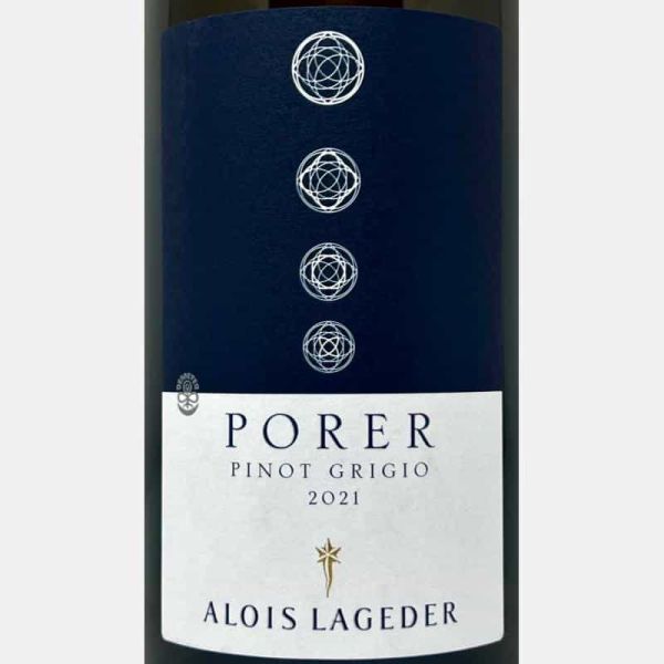 Pinot Grigio Porer Vigneti delle Dolomiti IGT 2021 Bio - Alois Lageder