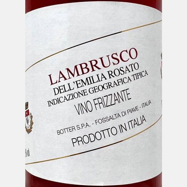 Lambrusco Rosato Frizzante dell´Emilia IGT - Botter