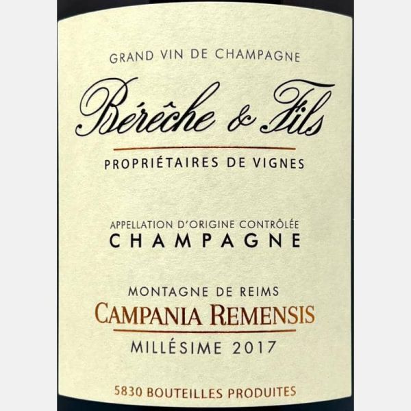 Champagne Rosé Campania Remensis Extra Brut AOC 2017 - Bereche & Fils