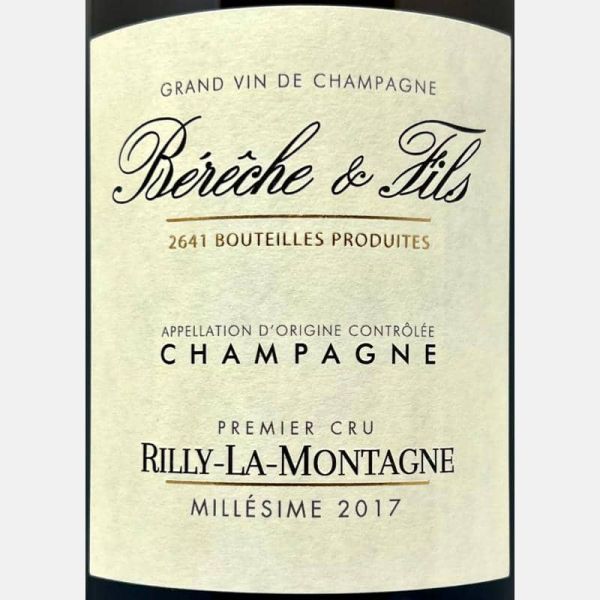 Champagne Rilly-La-Montagne Premier Cru AOC 2017 - Bérêche & Fils