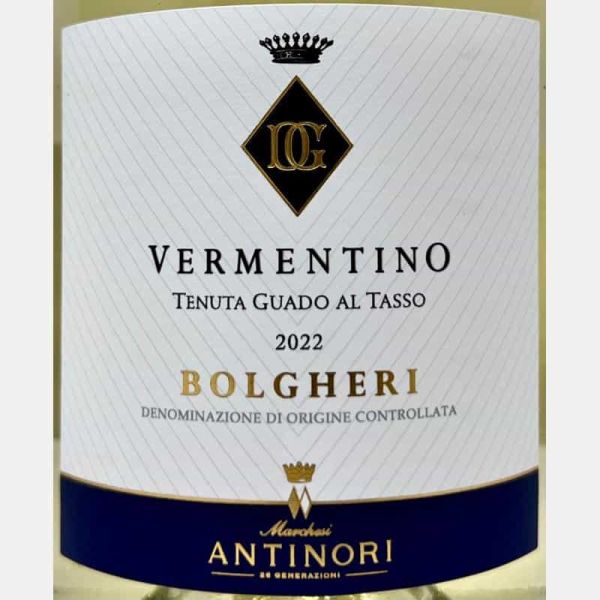 Vermentino Bolgheri DOC 2022 - Antinori Tenuta Guado al Tasso