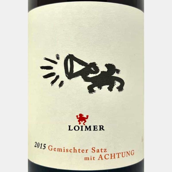 Gemischter Satz mit Achtung 2015 Bio - Loimer