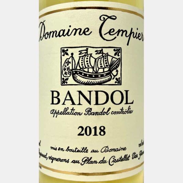 Bandol Blanc AOC 2018 - Domaine Tempier