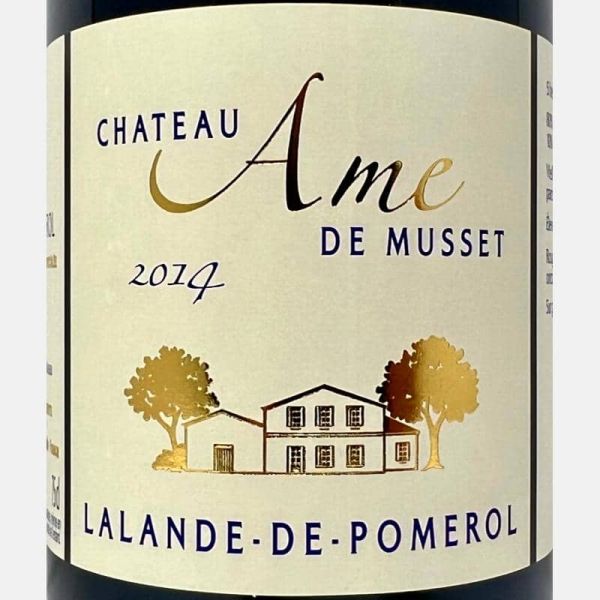 Lalande de Pomerol Bordeaux Rouge AOC 2014 - Chateau Ame de Musset