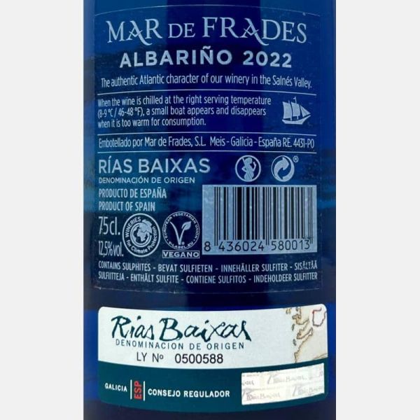 Mar de Frades  Albariño de Rias Baixas - Centro de experiencias del vino