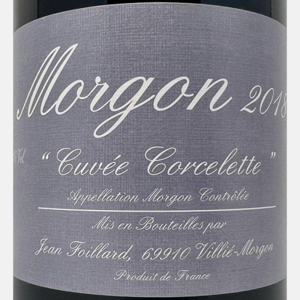 Morgon Cuvée Corcelette AOC 2018 - Jean Foillard