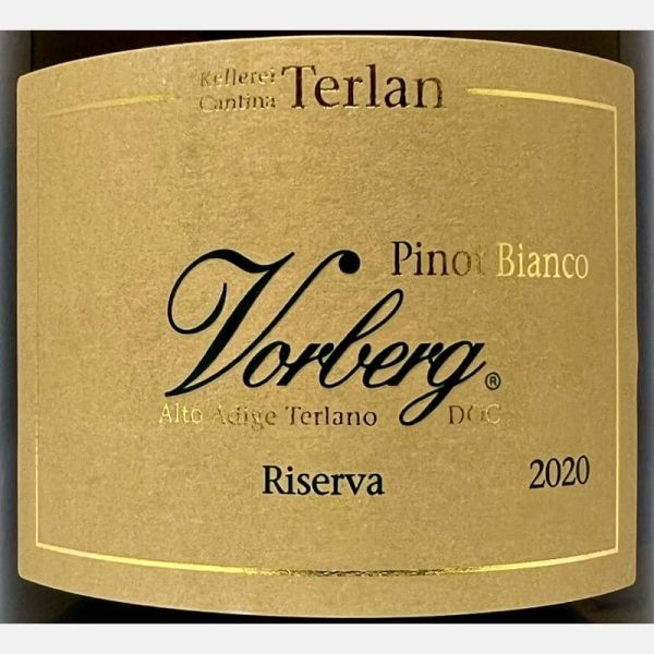 Pinot Bianco Riserva Vorberg Alto Adige Terlano DOC 2020 - Cantina Terlan
