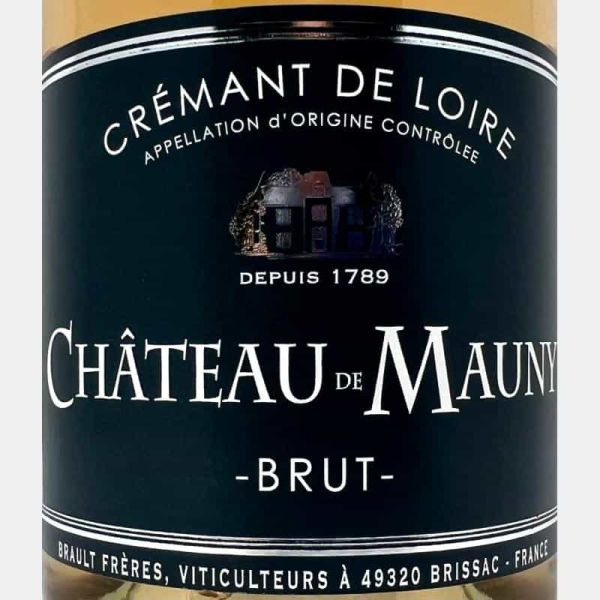 Cremant de Loire Rosé Millesime Brut AOC 2019 - Chateau de Mauny