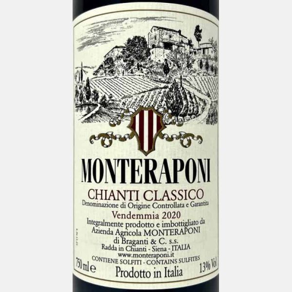 Chianti Classico DOCG 2020 Bio - Monteraponi