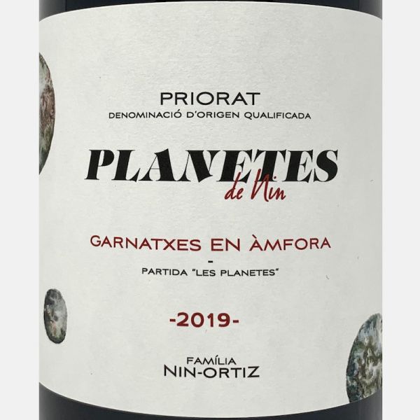 Planetes de Nin Garnatxes en Amfora Priorat DOQ 2019 - Familia Nin Ortiz