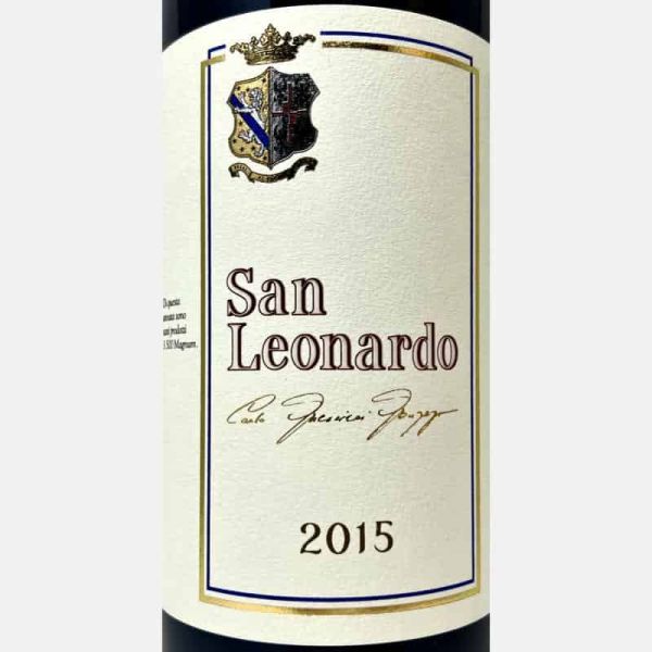 San Leonardo Rosso Vigneti delle Dolomiti IGT 2015 Magnum 1,5L - San Leonardo