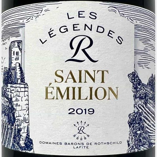 Les Légend R Rouge Saint-Émilion AOC 2019 - Domaines Barons de Rothschild Lafite