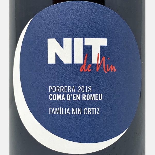 Nit de Nin Coma d'en Romeu Priorat DOQ 2018 - Familia Nin Ortiz