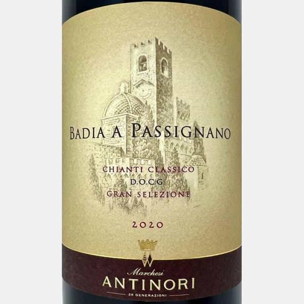 Chianti Classico Gran Selezione Badia a Passignano DOCG 2020 - Marchesi Antinori