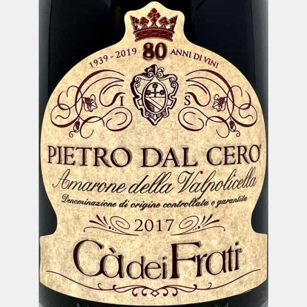 Amarone della Valpolicella Pietro dal Cero DOCG 2017 Holzkiste - Ca dei Frati