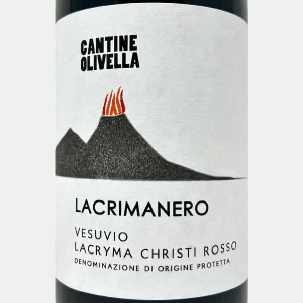 Lacryma Christi Rosso del Vesuvio Lacrimanero DOP 2022 - Cantine Olivella