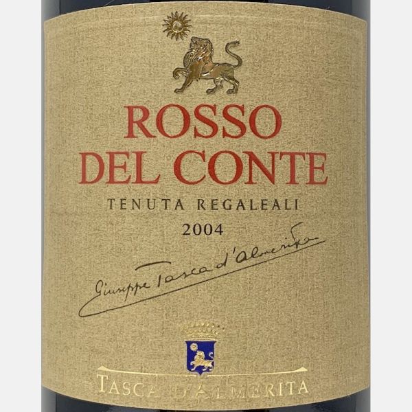 Rosso del Conte Contea di Sclafani DOC 2004 - Tenuta Regaleali, Tasca d'Almerita