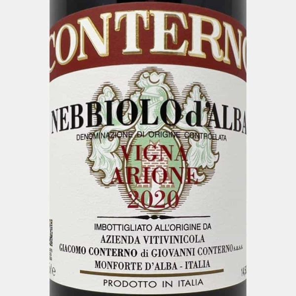 Nebbiolo d'Alba Vigna Arione DOC 2020 - Giacomo Conterno