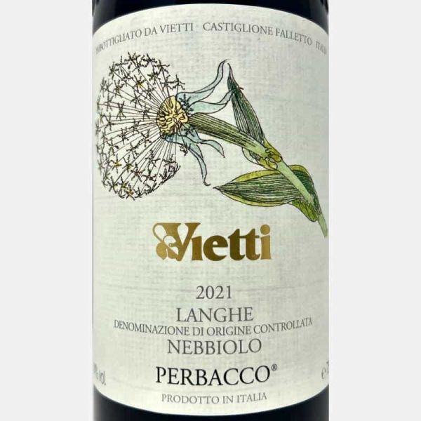 Nebbiolo Perbacco Langhe DOC 2021 - Vietti