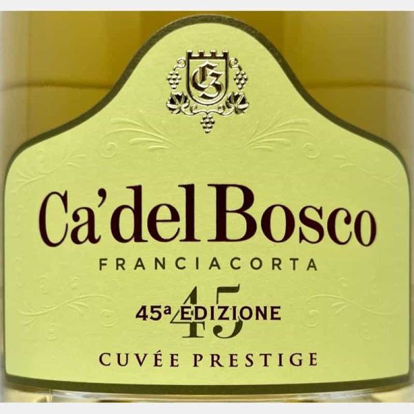 Franciacorta Cuvée Prestige Edizione 45 Extra Brut DOCG - Ca del Bosco
