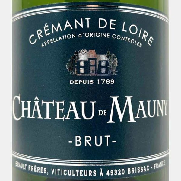 Cremant de Loire Millesime Brut AOC 2019 - Chateau de Mauny