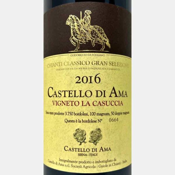 Chianti Classico Gran Selezione Vigneto La Casuccia DOCG 2016 Geschenkbox - Castello di Ama