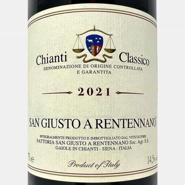 Chianti Classico DOCG 2021 Bio - San Giusto a Rentennano