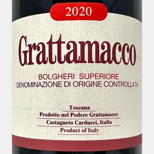 Bolgheri Rosso Superiore DOC 2020 Bio - Grattamacco