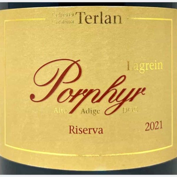 Lagrein Riserva Porphyr Alto Adige DOC 2021 - Cantina Terlan