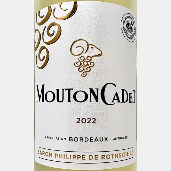 Mouton Cadet Blanc Bordeaux AOC 2022 - Baron Philippe de Rothschild