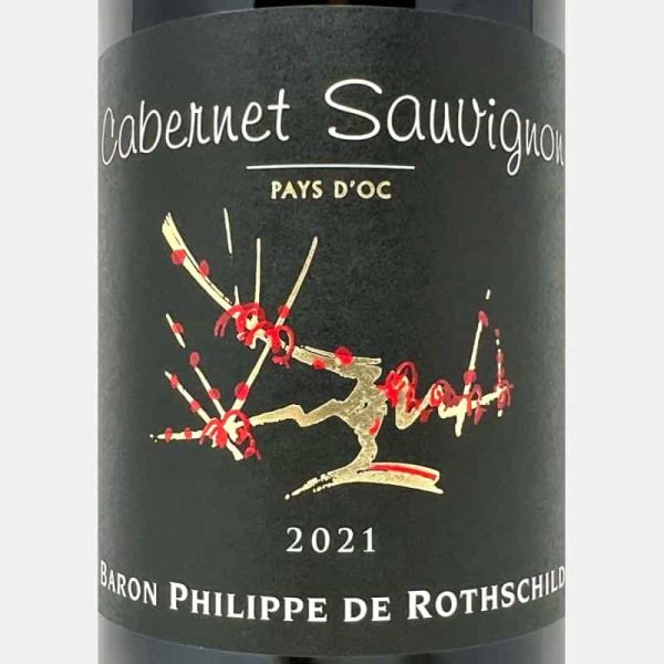 Cabernet Sauvignon Les Cepages Pays d'Oc IGP 2021 - Baron Philippe de Rothschild