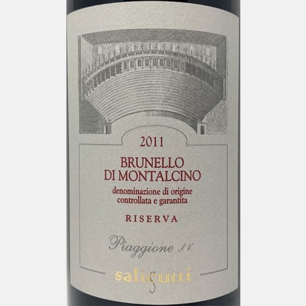 Brunello di Montalcino Riserva Piaggione DOCG 2011 Bio - Podere Salicutti