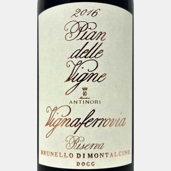 Brunello di Montalcino Riserva Pian delle Vigne Vignaferrovia DOCG 2016 - Antinori