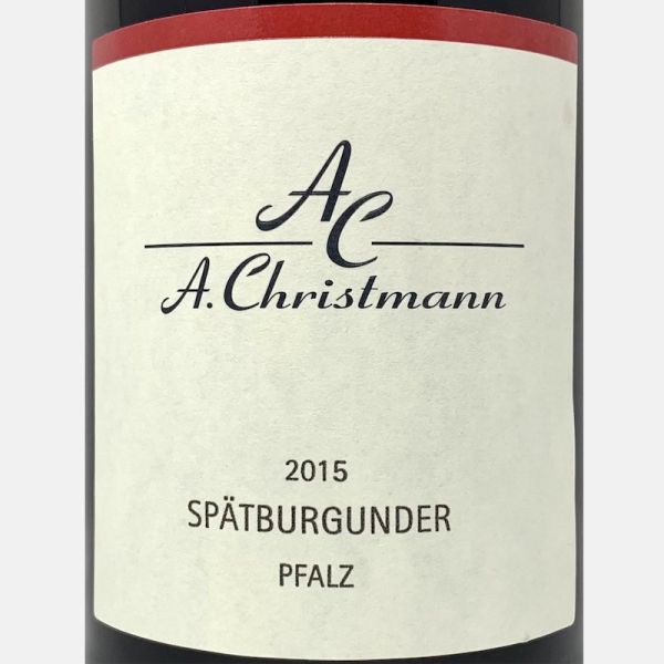 Spatburgunder trocken VDP 2015 Bio - Christmann