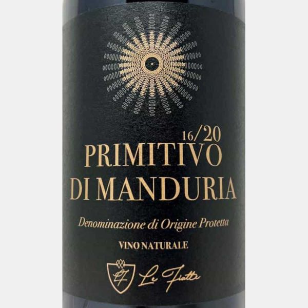 Primitivo di Manduria 16/20 DOP 2022 - Le Fiatte