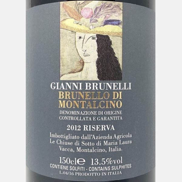 Brunello di Montalcino Riserva DOCG 2012 Magnum 1,5L - Gianni Brunelli Le Chiuse di Sotto