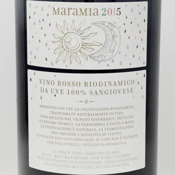 Maramia Sangiovese IGP 2015 Magnum 1,5 L Bio -Tenuta Mara