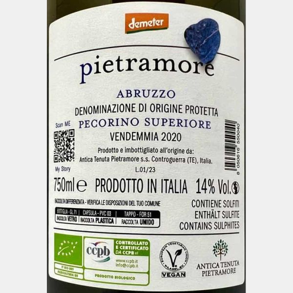 at Vinigrandi Pietramore Bio buy - 2020 Montepulciano - d\'Abruzzo Red - DOP