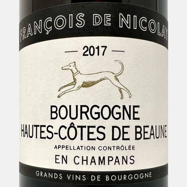 Bourgogne Hautes-Cotes de Beaune Blanc En Champans AOC 2017 Bio - François de Nicolay