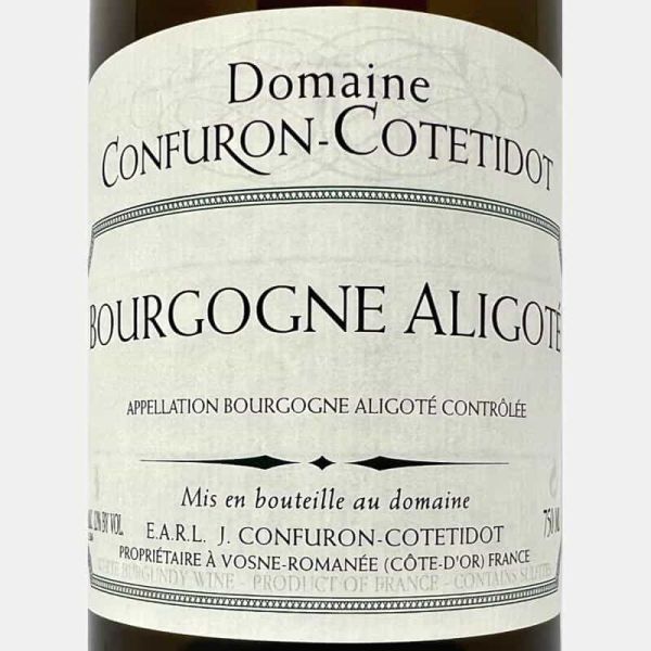 Bourgogne Aligote AOC 2018 - Domaine Confuron-Cotetidot