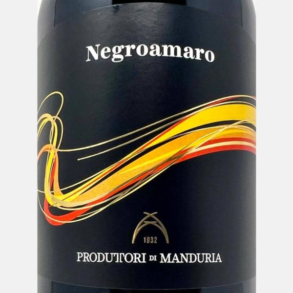 Negroamaro Salento IGT 2023 - Produttori di Manduria