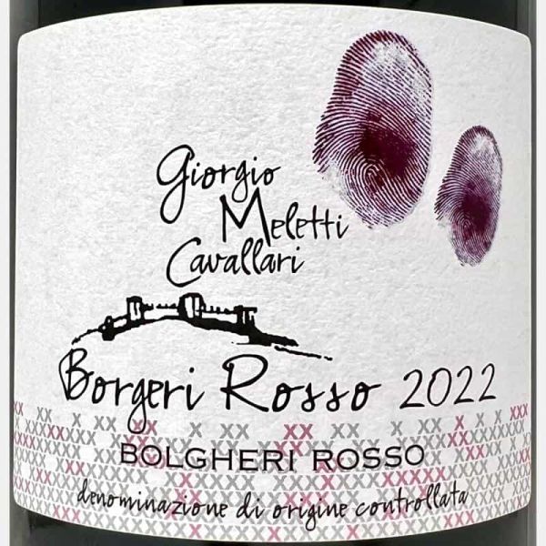 Bolgheri Rosso Borgeri DOC 2022 Magnum 1,5L - Giorgio Meletti Cavallari