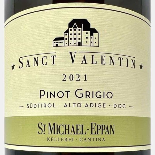 Pinot Grigio Sanct Valentin Alto Adige DOC 2021 - St. Michael-Eppan