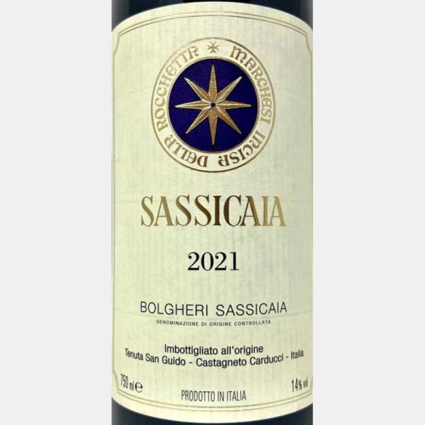 Sassicaia Bolgheri Sassicaia DOC 2021 - Tenuta San Guido