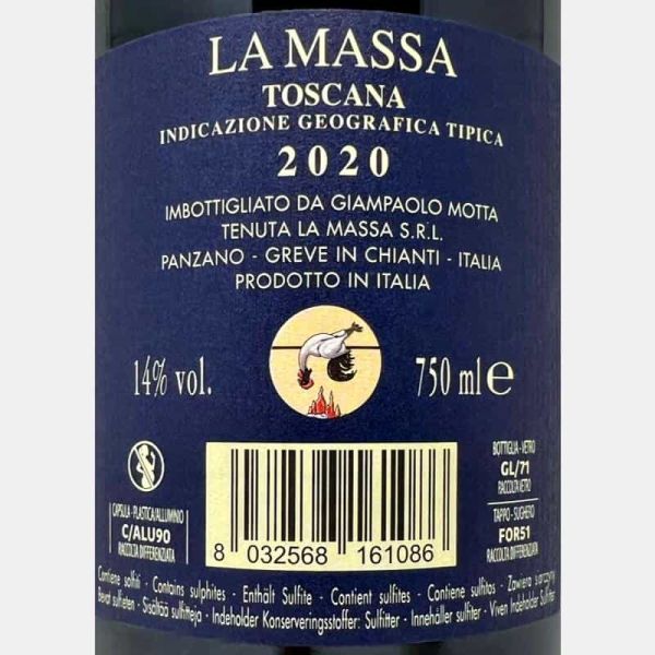 Masca Rosso Maremma Toscana DOC 2019 - Roccapesta