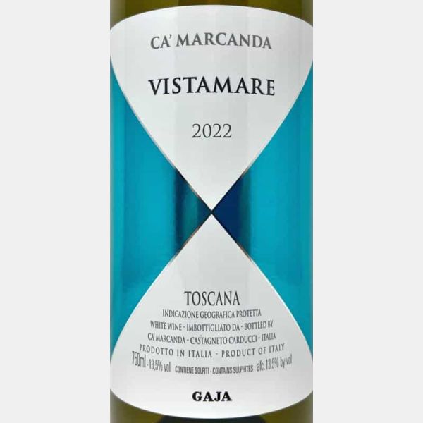 Vistamare Bianco Toscana IGT 2022 - Ca' Marcanda, Angelo Gaja